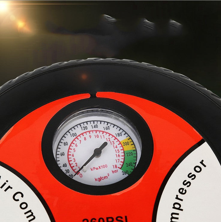 Portable Car Tire Inflator & Battery Booster — Easy & Fast!
