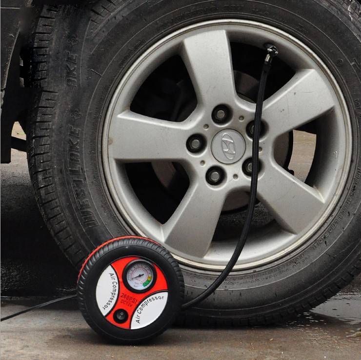 Portable Car Tire Inflator & Battery Booster — Easy & Fast!