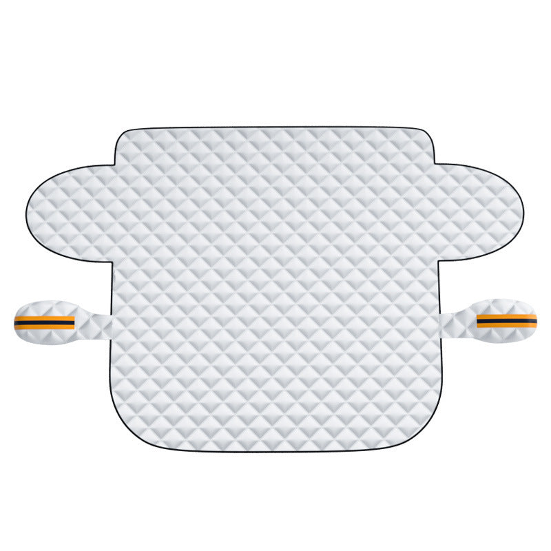 Cozy Winter Snow Shield for Your Car’s Windshield