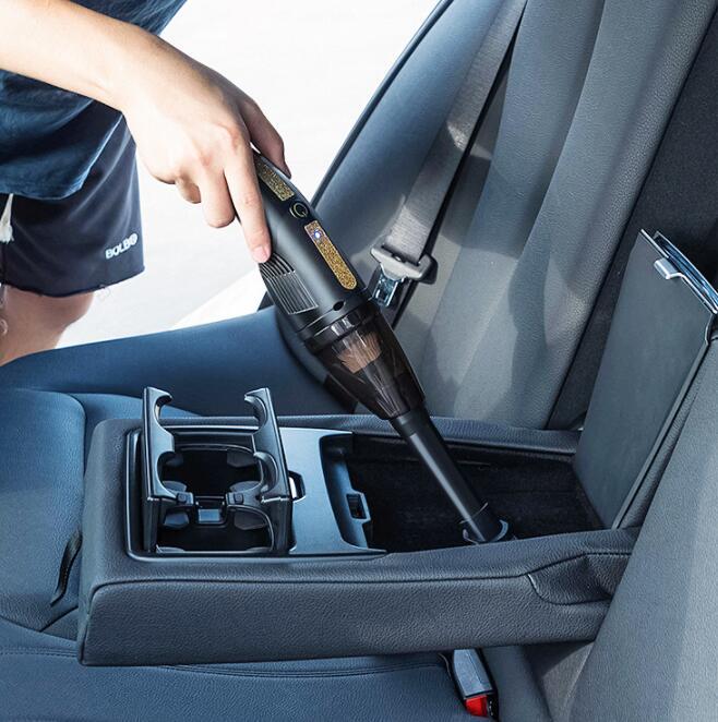 Portable Car Cleaner + Charger – Power and Clean Anywhere!